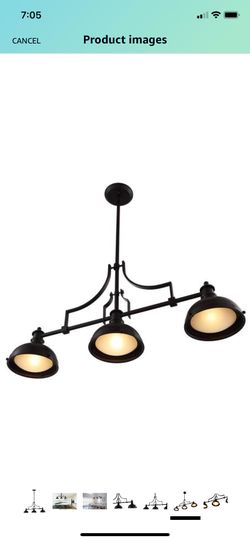 THREE-LIGHT PENDANT VINTAGE INDUSTRIAL