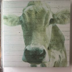 Cow Canvas Picture Wall Decor