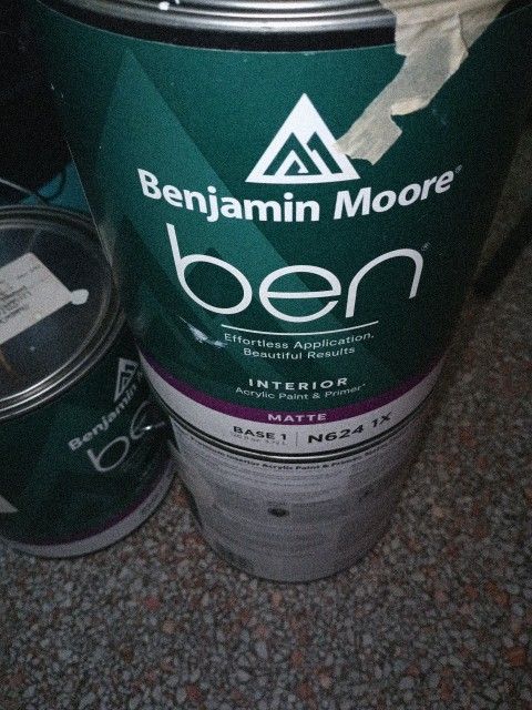 Benjamin Moore Paint 4 New Cans