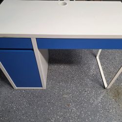 Ikea Computer Desk (Blue)