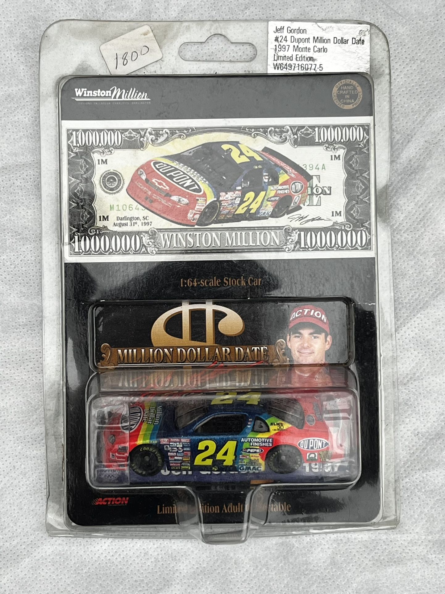 1997 Jeff Gordon #24 Million Dollar Date NASCAR