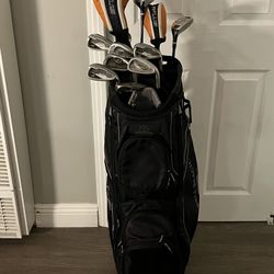Sun Mountain Golf Cart Bag w/ clubs