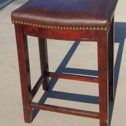 3 Stools. 17"L X 12" W 26" H