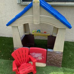 Little Tikes Toddler Play House - Chair & Accessories- Local Delivery For A Fee - See My Items