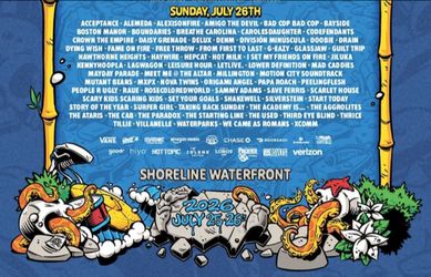 Warped Tour Long Beach Sunday Tickets