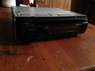 Sony radio