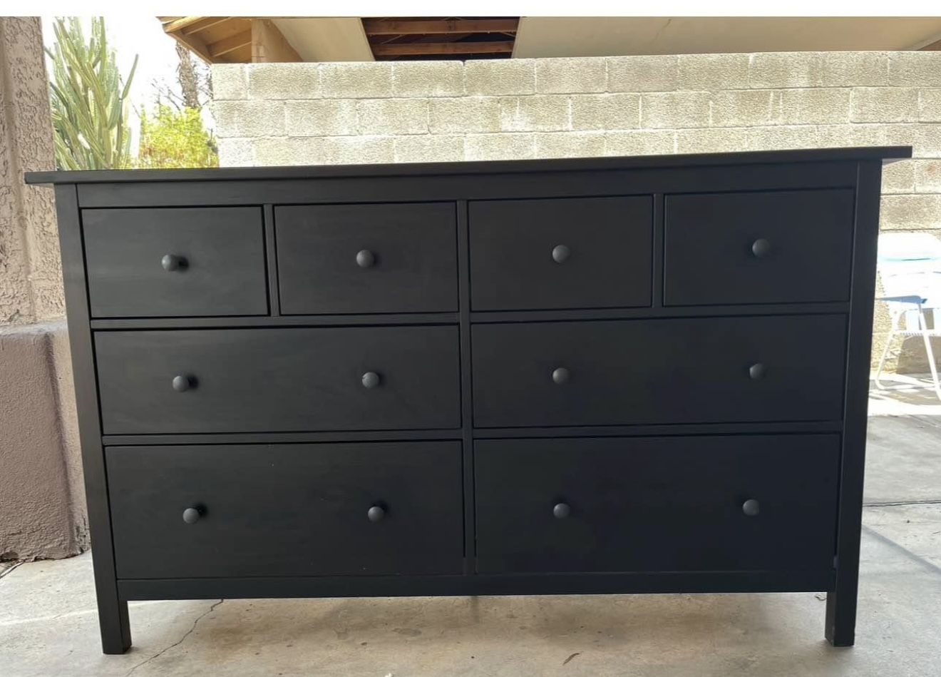 Ikea Hemnes Solid Wood 8 Drawer Dresser 