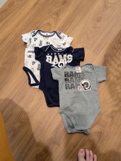 3 Rams baby infant bodysuits 0-3 months
