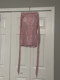 Sequin Halter Dress in Pink/LUCY IN THE SKY for Sale in Tampa, FL - OfferUp