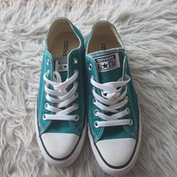 Teal Converse All Star sneakers Size 7 
