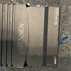 Jensen 12 Inch Sub And And Amp 