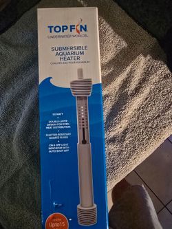 New top fin aquarium heater