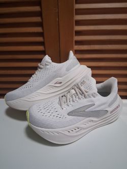 Brooks Glycerin Max Coconut/Alloy/Rose Women's Running Shoe * Size: 7.5