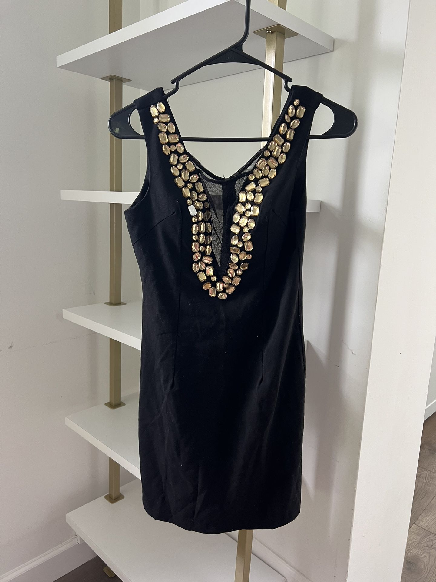 black business or party dress size s