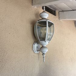 3 Piece Outdoor Lightning 1 Wall Mount And 2 Standing