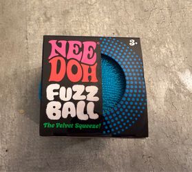 AUTHENTIC Blue nee doh fuzz ball