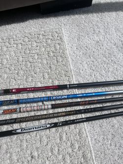 Golf Shafts (Tour AD, Even Flow, Diamana)