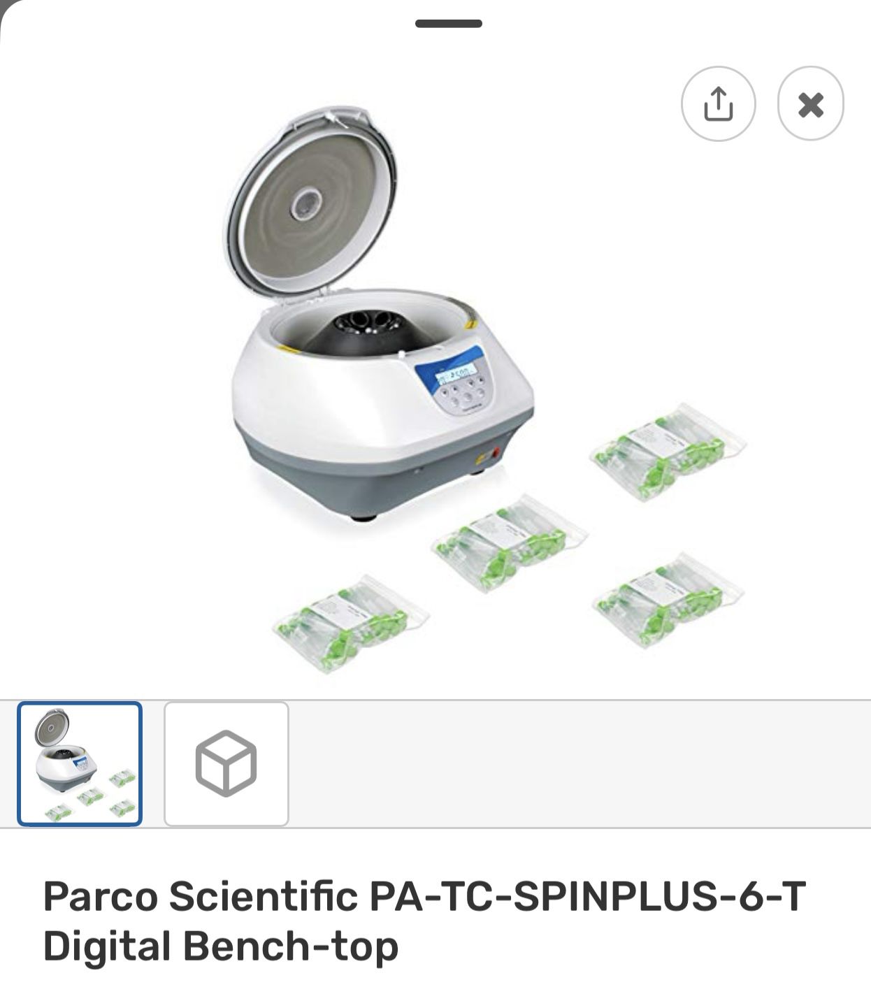Centrifuge Parco Scientific Digital Desktop