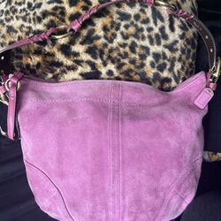 COACH Y2K Pink Hampton Soho Hobo