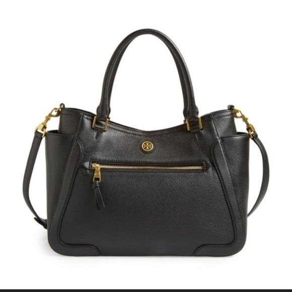 Tory Burch Black Leather Bag
