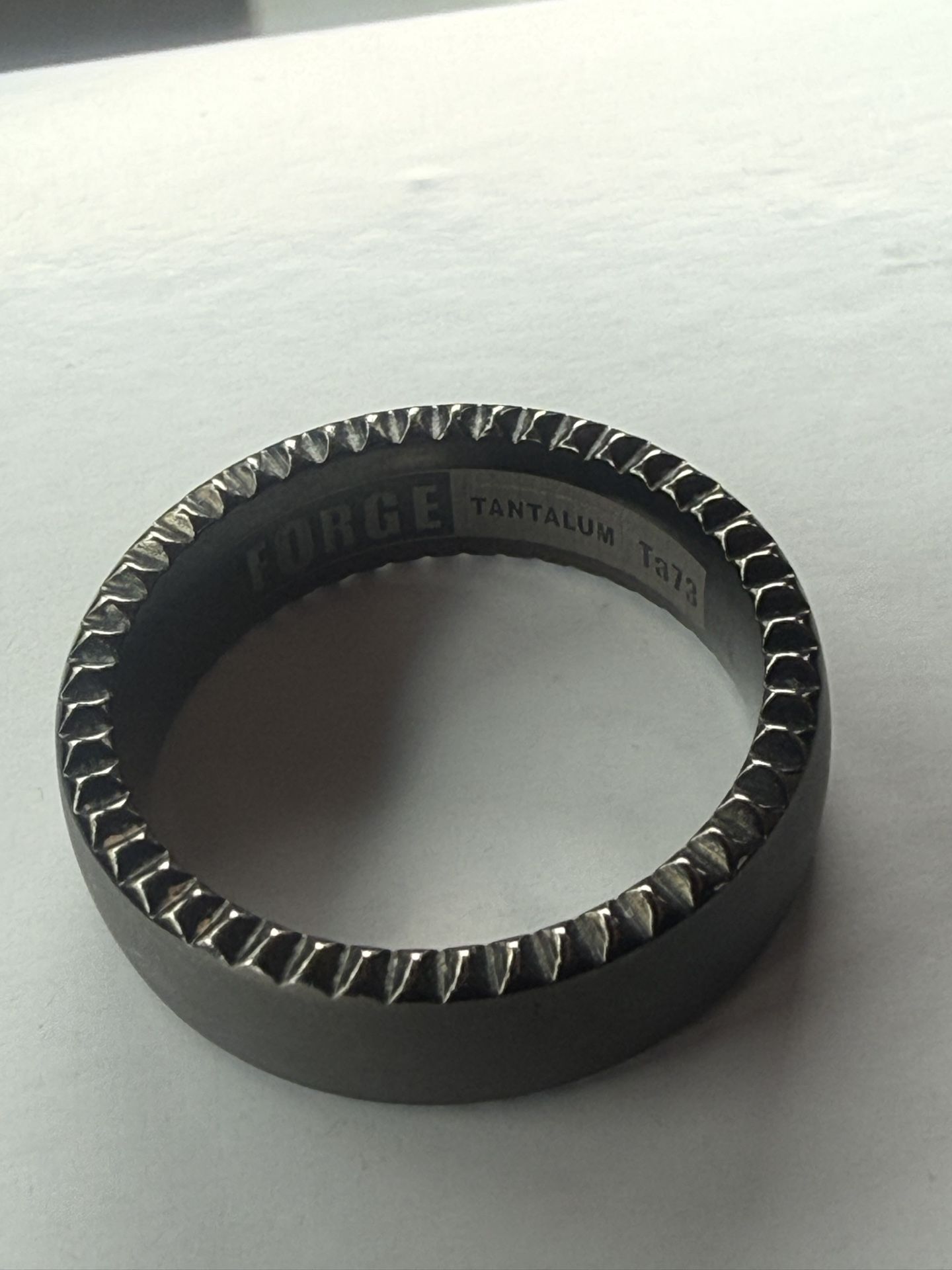 Size 9 Tantalum Ring