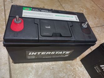 Like New BATTERY 12/2025 - STARTING - GROUP: 31T- Interstate line M- 12V - CCA: 1000. $90 cash each.