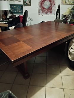 Table and 4 chairs