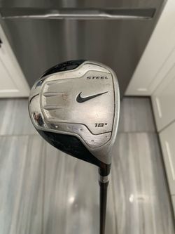 Nike Golf Steel Junior 18° Fairway Wood, Factory Graphite Shaft, 40” RH