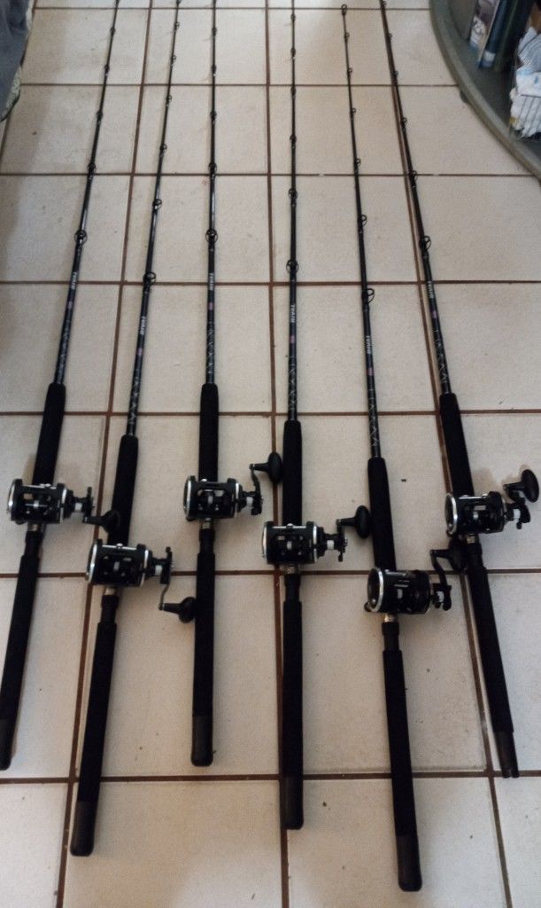#5*BRAND NEW* PENN 20LW'S ON MATCHING 6'6" PENN RIVAL COMBO RODS!