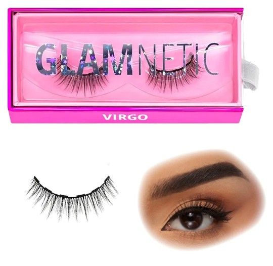 Glamnetic magnetic eyelashes & magnetic felt liner pen - VIRGO | NIB