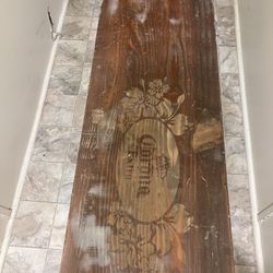 Wooden Corona Coffee Table