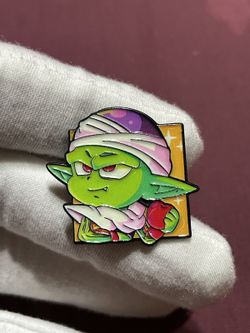 Dragon Ball Z Piccolo Enamel Pin Chibi Anime DBZ Character Collectible NEW