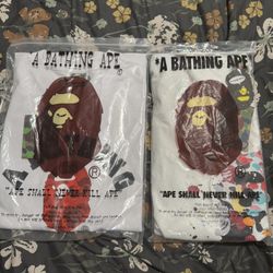 Last 2 Bape Tees