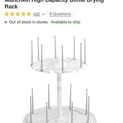Munchkin High-Capacity Bottle Drying Rack