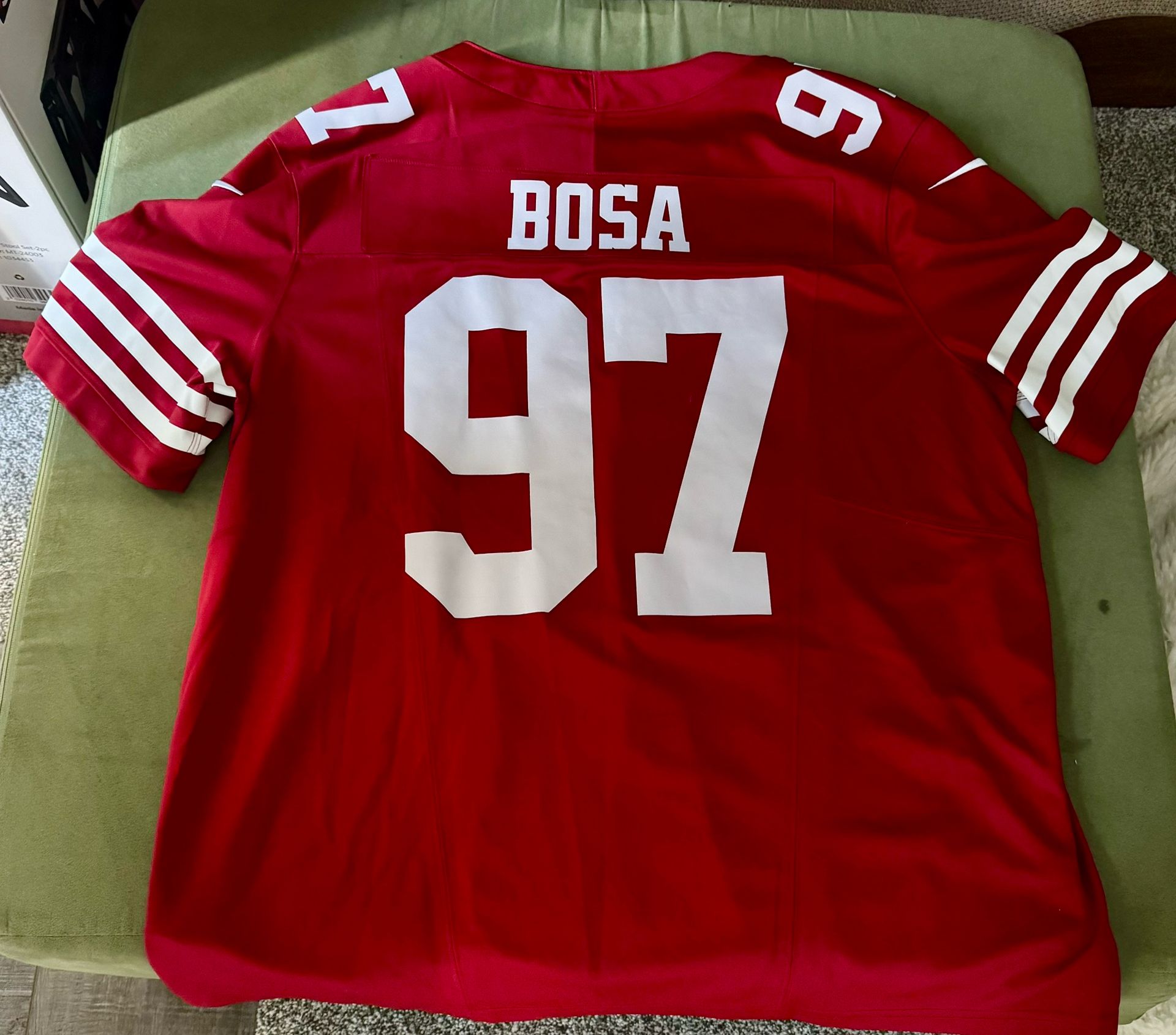 XXL Nick Bosa Jersey