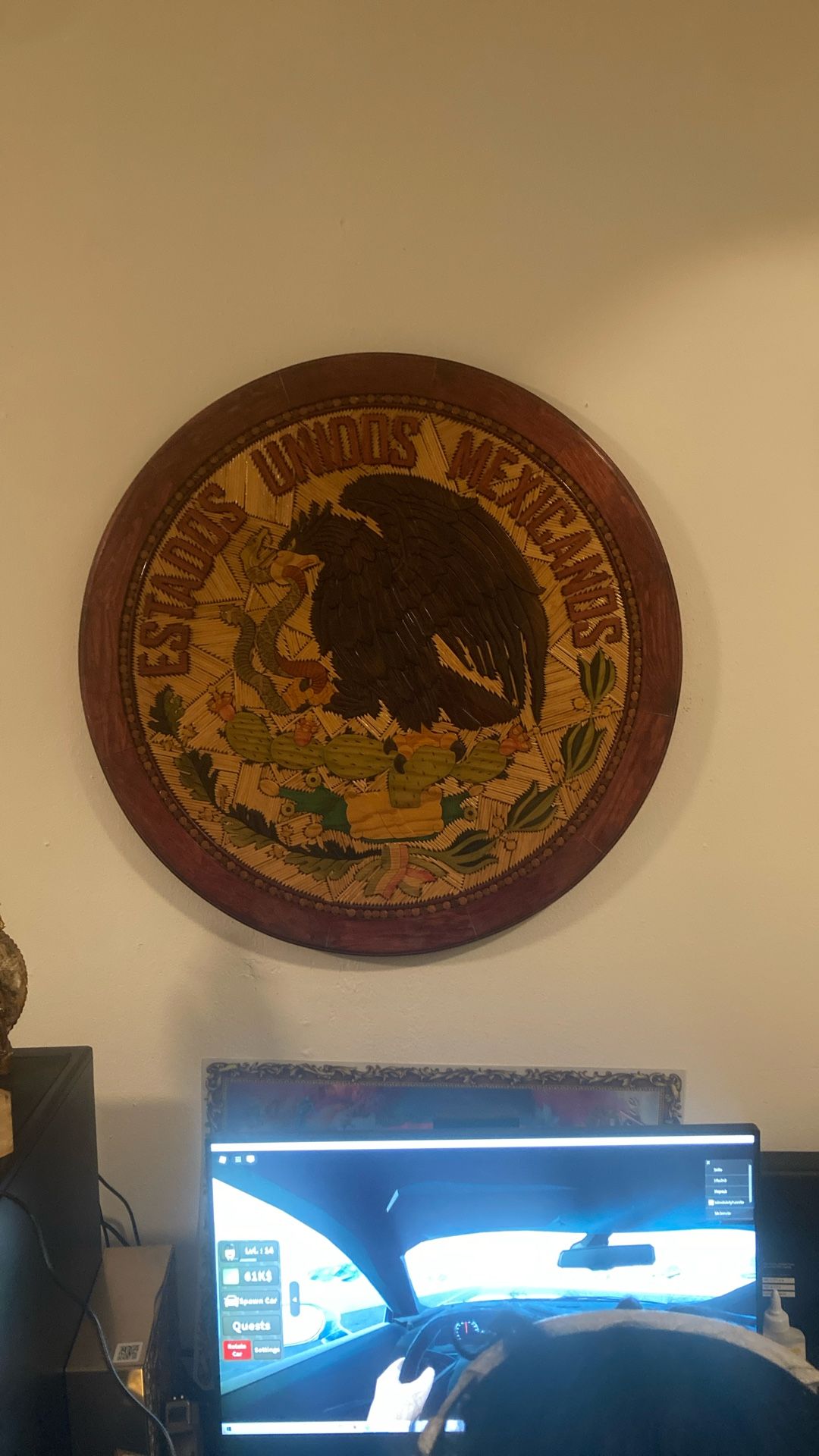 Mexican Wood Wall Deco