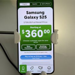 Samsung Galaxy S25 At Cricket 