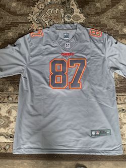 Nike Travis Kelce On Field Rare Grey Jersey