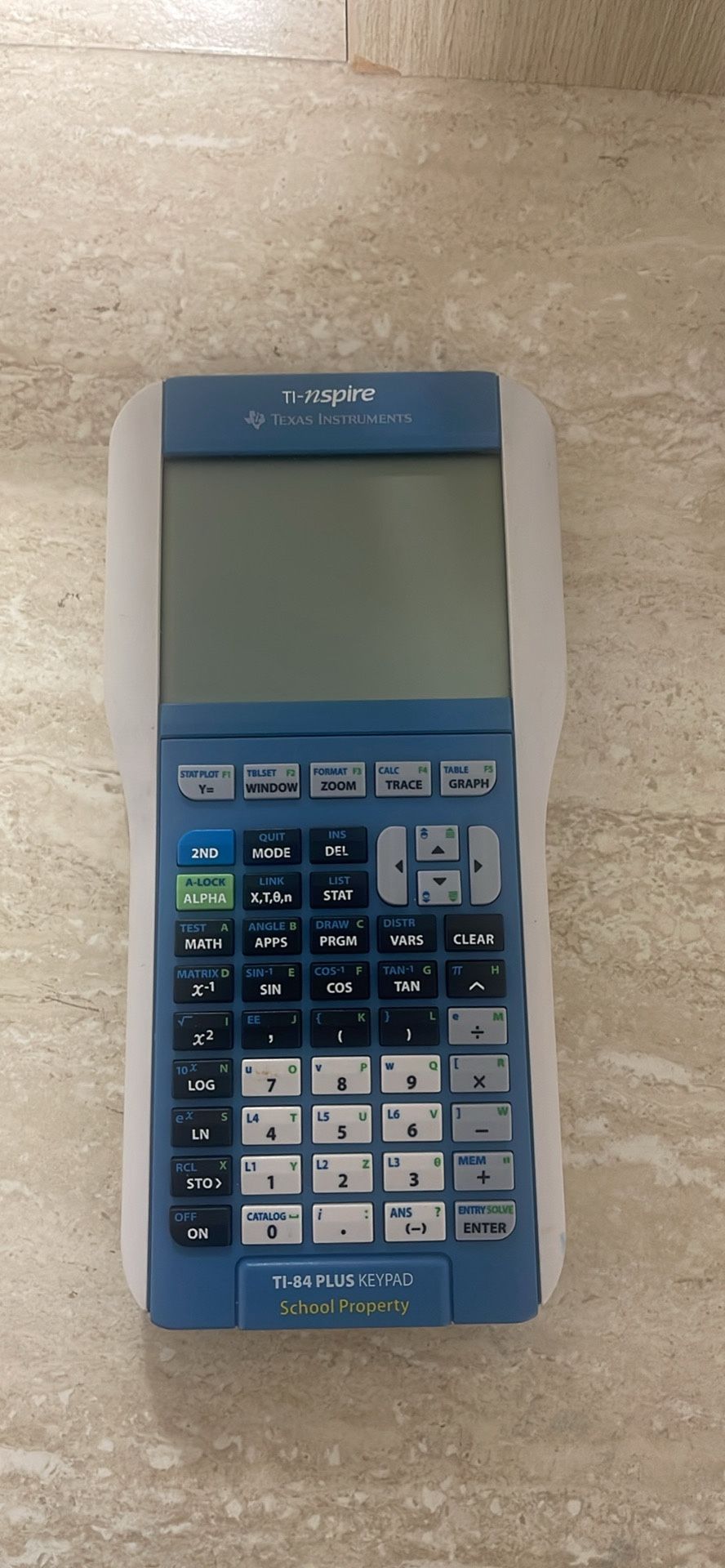 TEXAS INSTRUMENTS TI-NSPIRE w/ TI-84 PLUS KEYPAD