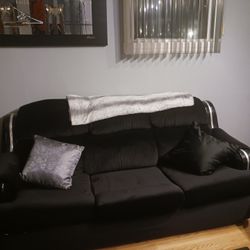 FREE!!!!!!!! Couch, Love Seat, 2 Crystal Lamps