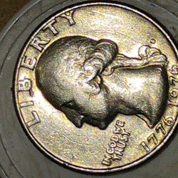 1976D Bi-centinial Drummerboy Quarter With Multiple Errors