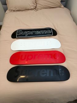 Supreme skate decks