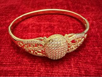 Laminated gold 14k Bangle daily use/Bangles en Oro laminado 14k uso diario