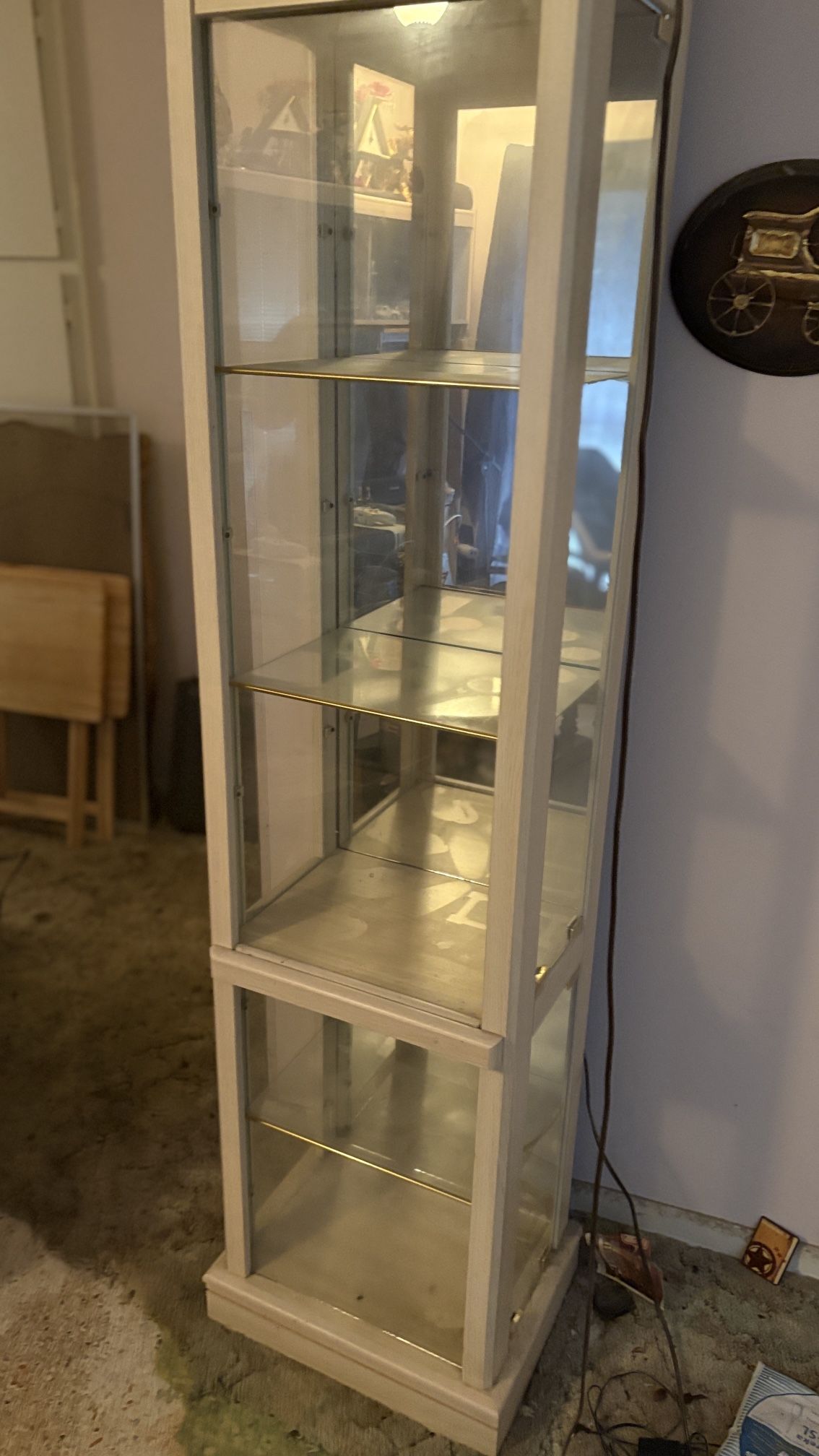 2Tier Trophy Case W/lighting