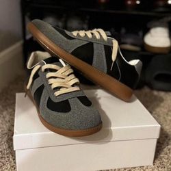 Black and grey Margiela