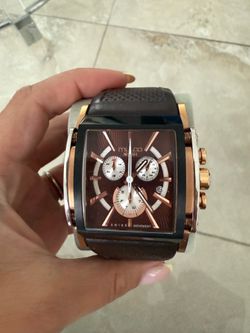 MULCO Unisex MW1-29785-135 Analog Display Swiss Quartz Brown Watch