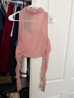 Pink forever 21 xs top