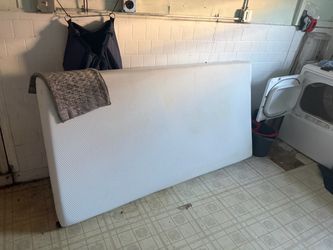 Twin mattress.