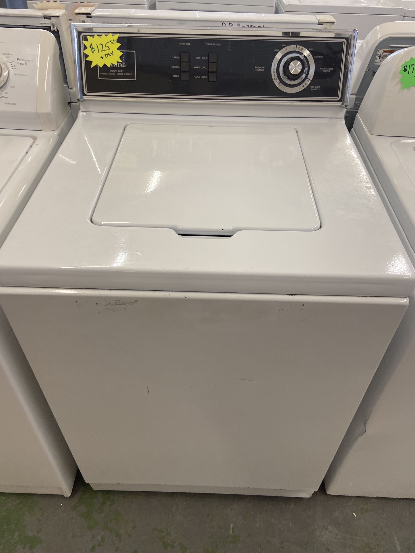 MAYTAG WASHING MACHINE