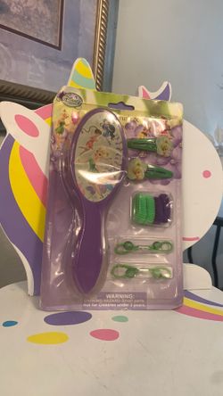 Disney Fairies Hairbrush & Accessory Set Tinker Bell